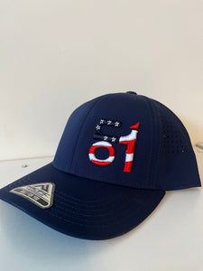 P413-All Navy w/ American Flag ON1 Logo