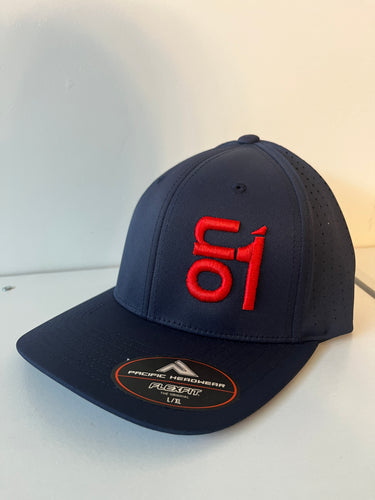 474F All Dark Navy w/ Red ON1 logo