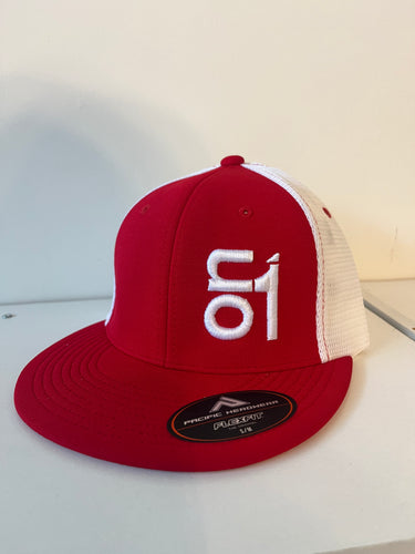 ES341-Red/White w/ White ON1 Logo