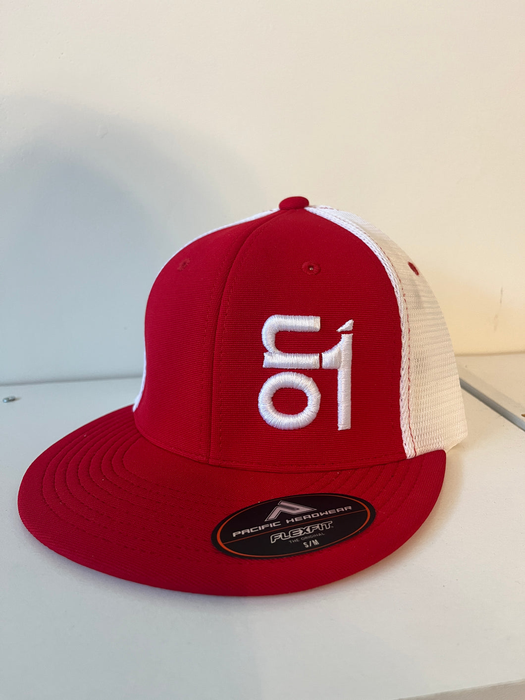 ES341-Red/White w/ White ON1 Logo
