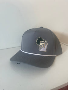 P421 Grey with White Rope w/ Green Cream ON1 State Logo