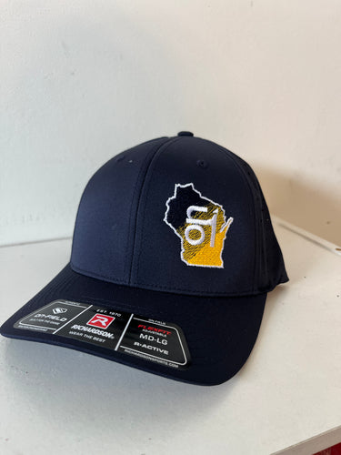 Richardson 632 All Navy w/ Navy yellow ON1 State Logo