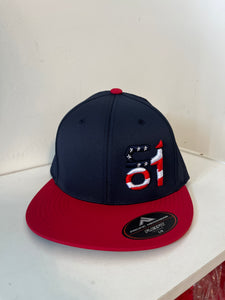 ES474 Navy/Red with USA Flag Full color ON1 Logo