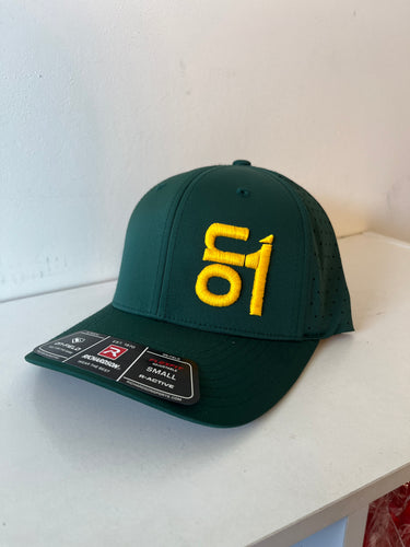 Richardson 632 All Green w/ Yellow Gold ON1 Logo