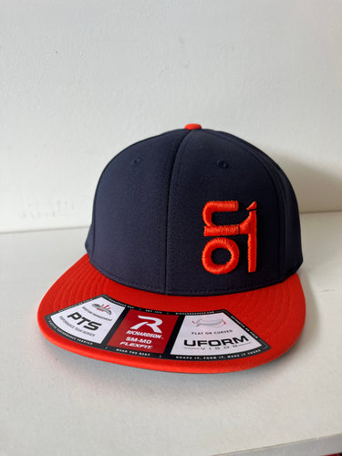 PTS20 NAVY/ORANGE w/ ORANGE ON1 Logo