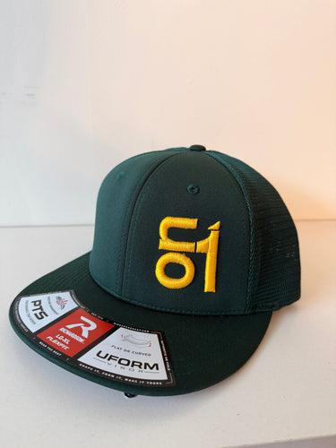 RICHARDSON PTS20M ALLL GREEN w/ YELLOW ON1 Logo