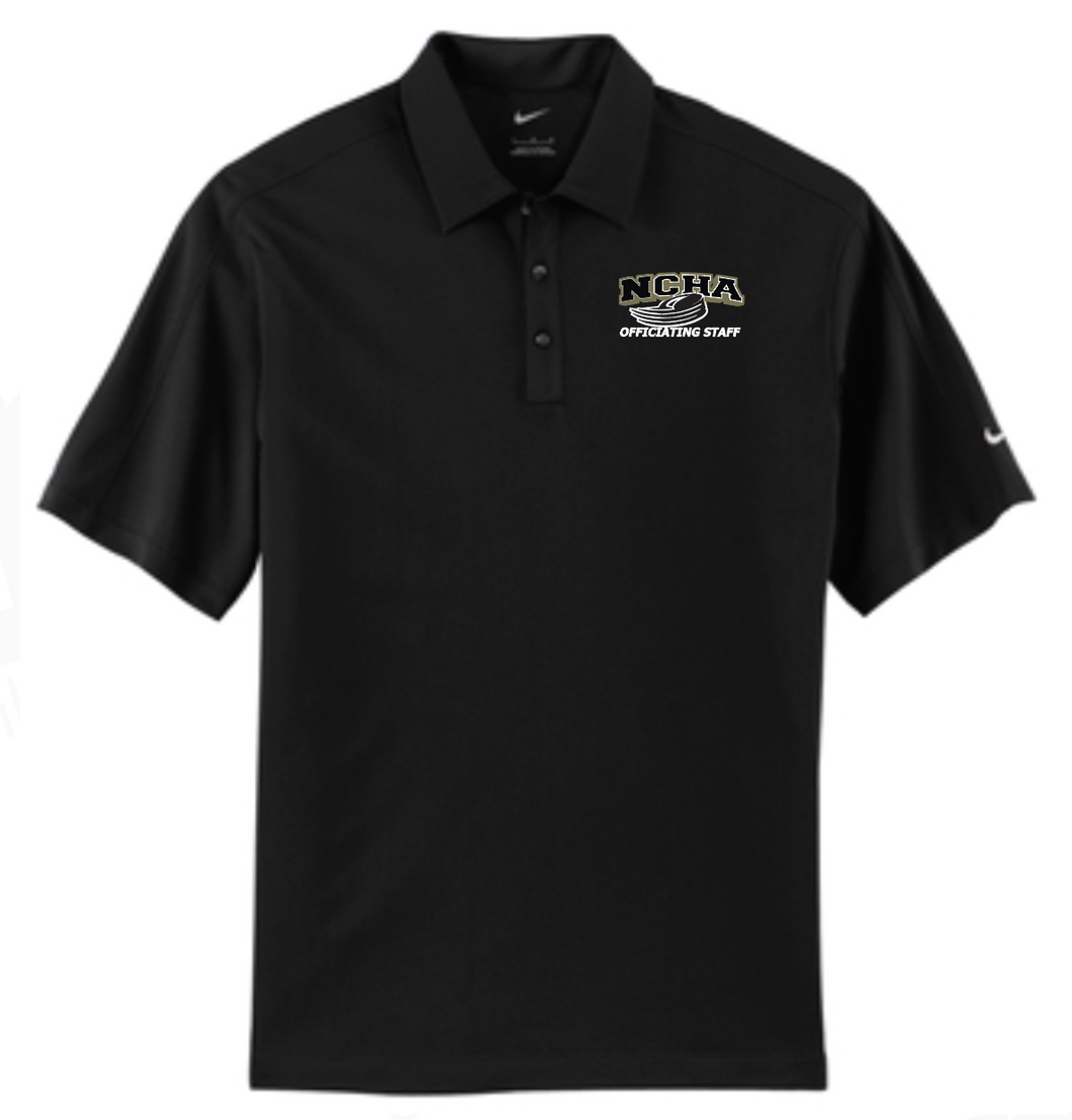 NCHA Black Mens Polo