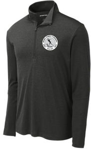 Longsleeve 1/4 Zip Black Heather