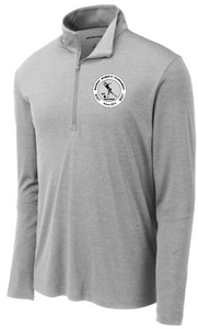 Longsleeve 1/4 Zip Light Grey Heather