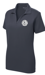 Womens Polo-Graphite