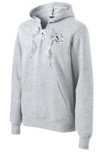 Lace Hoodie- Athletic Heather