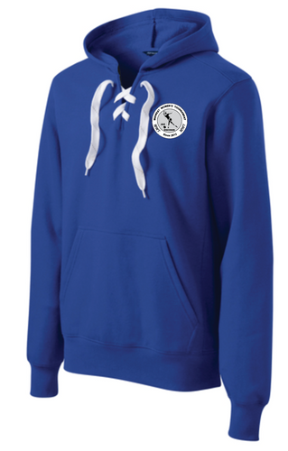 Lace Hoodie- Royal