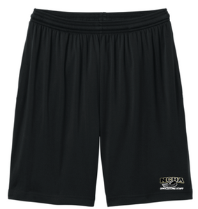 NCHA Black Shorts 7" Seam