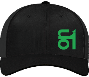 Black with Green ON1 Logo