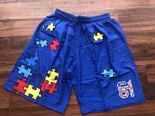 Autism Full Dye Shorts