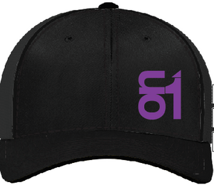 Black with Purple ON1 Logo