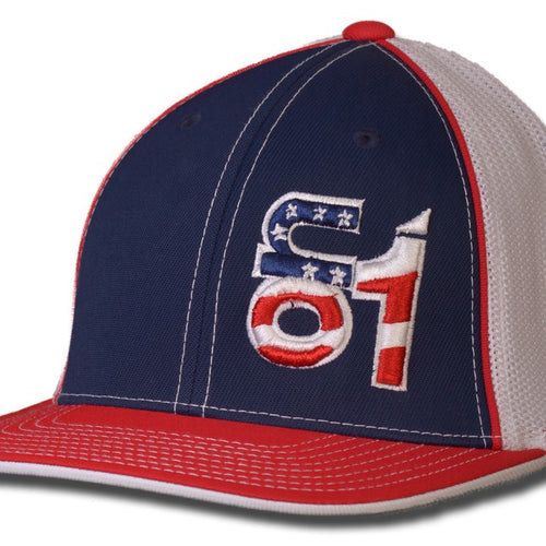 Red, White & Blue w/ American Flag ON1 Logo