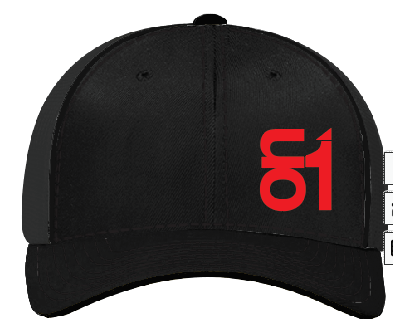 Black with Red ON1 Logo