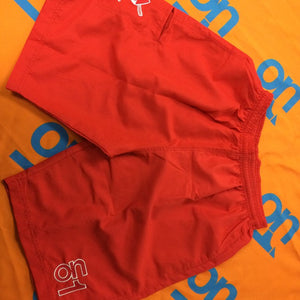 Red 4 Way Stretch Shorts