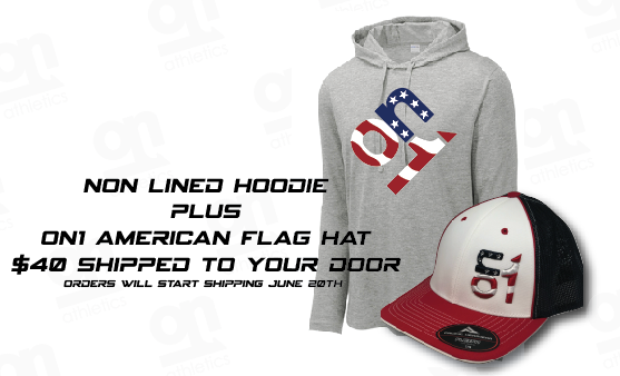 ON1 Non Lined Hoodie + ON1 Hat Combo