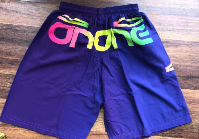 Purple 90s Full Dye Shorts