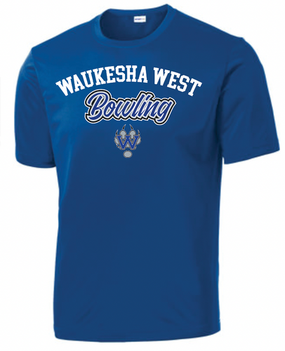 West Bowling- Blue / T-shirt / Arch