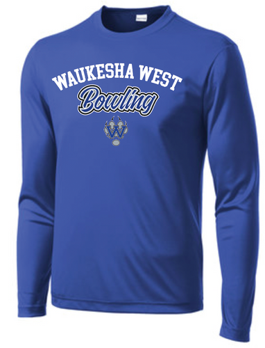 Copy of West Bowling- Blue / Long Sleeve shirt / Arch