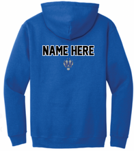 West Bowling- Blue / Hooded Sweatshirt / Arch design